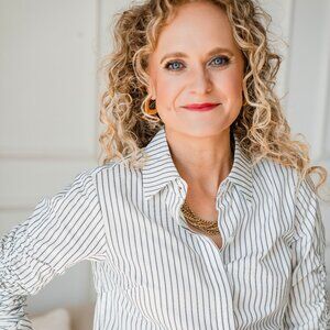 Cabi 4530 Linear Top Fall 2023 Medium EUC